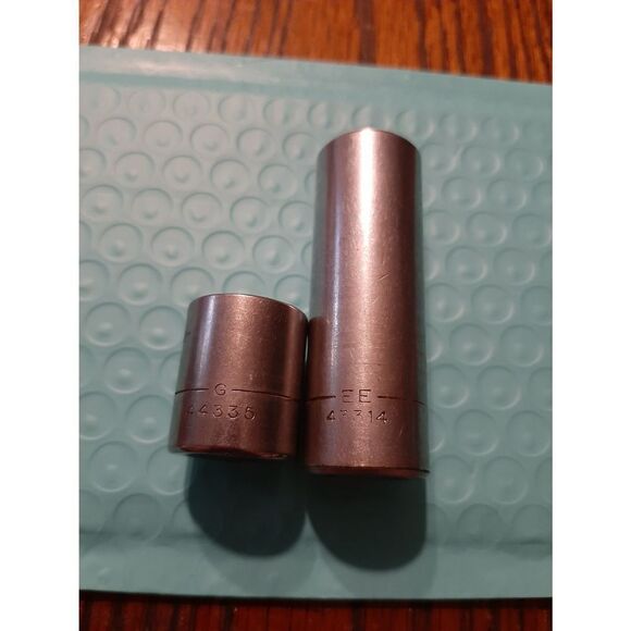 Vintage Craftsman Lot 2 5/8" 12 Point 3/8" Drive Shallow Deep Well Sockets Tools - Picture 2 of 4